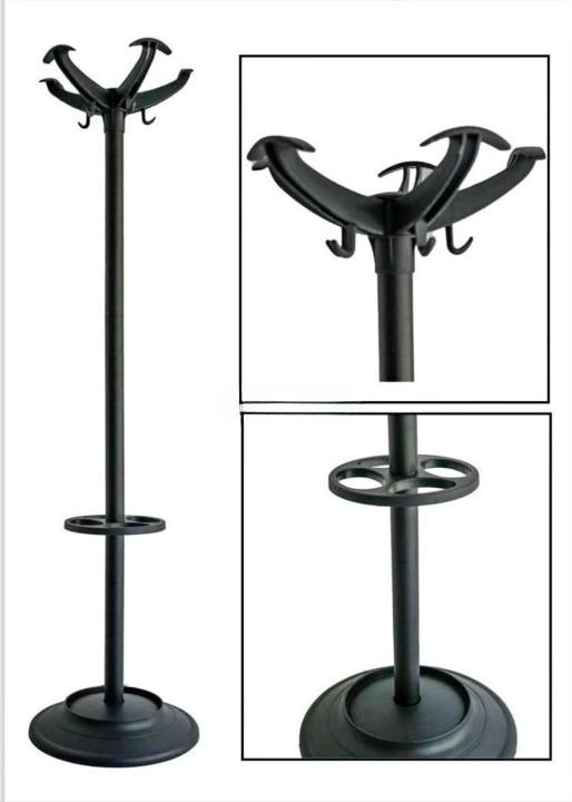 STANDOR – Porte-Manteau sur Pied avec Porte-Parapluies Intégré