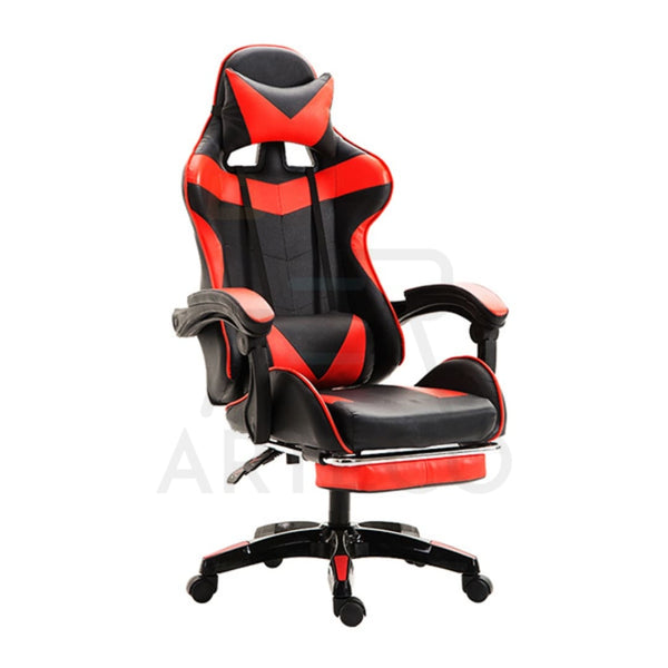 NITRON™ – Chaise Gaming & Bureau Ergonomique avec Repose-Pieds
