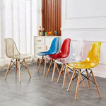 Artzilla - Chaise Scandinave Transparente