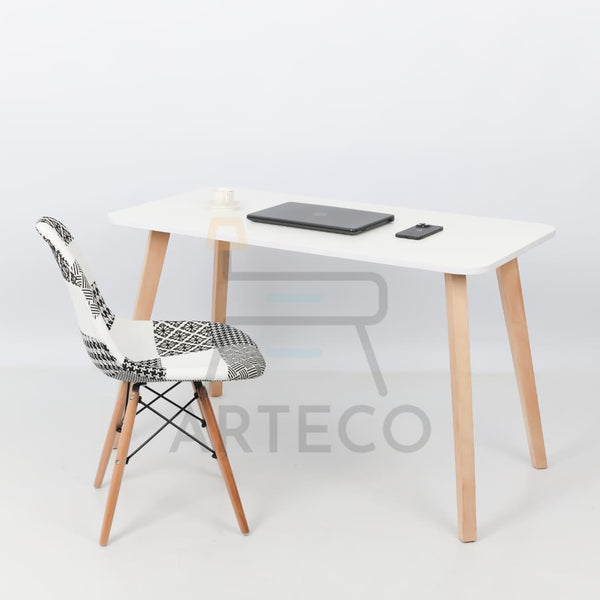 DASKO - Bureau Scandinave + Chaise Patchwork
