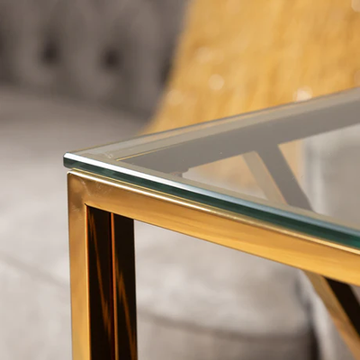 ROMA - Table Console Gold